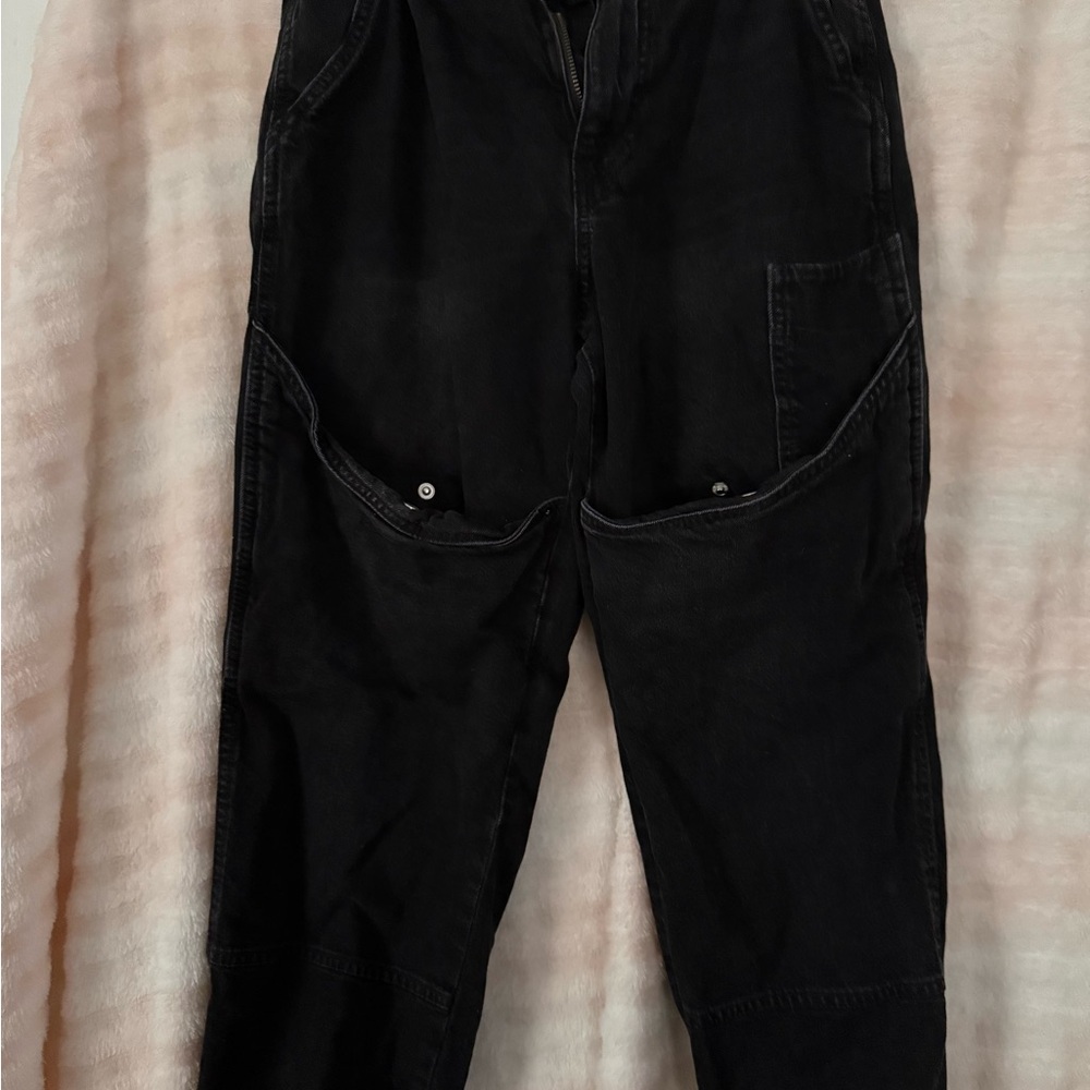 Forever 21 Dark Buttoned Pants